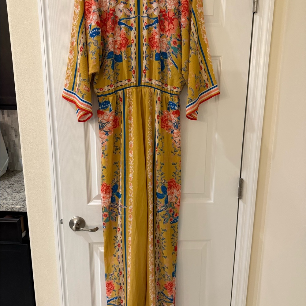 Flying Tomato Pink and Blue Plaid Jumpsuit - Picture 3 of 5